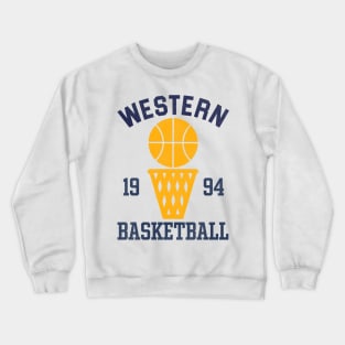 Blue Chips Western Basketball Training Top Crewneck Sweatshirt